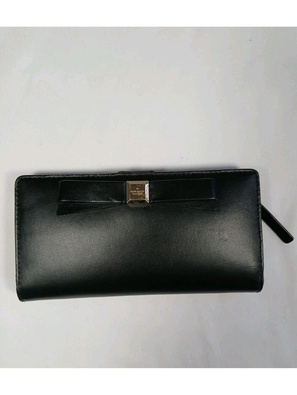 Kate Spade New York Stacy Bow Montford Park Wallet In Black